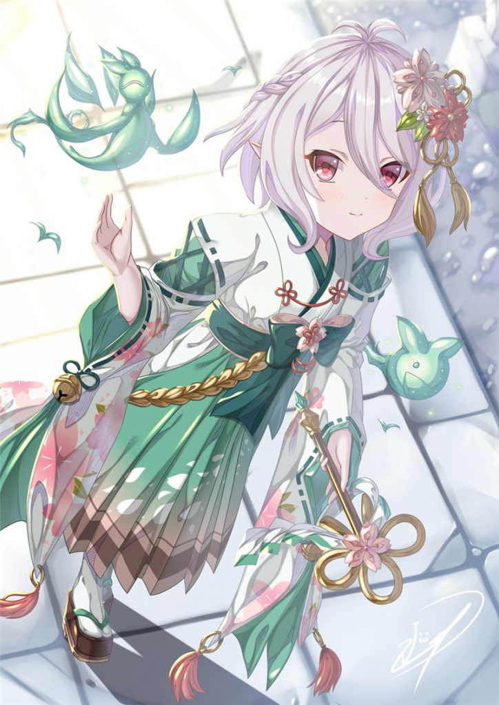 公主连结可可萝壁纸图包原画插画素材P站同人图合集
