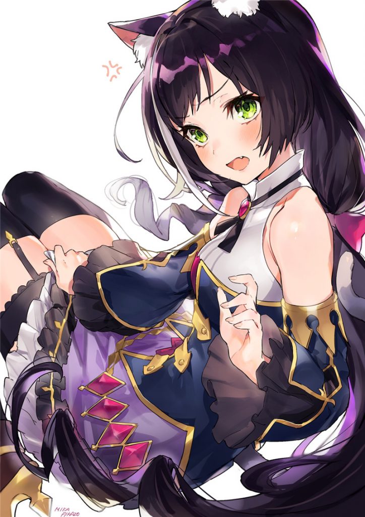 公主连结臭鼬凯露壁纸图包原画插画素材P站同人图合集