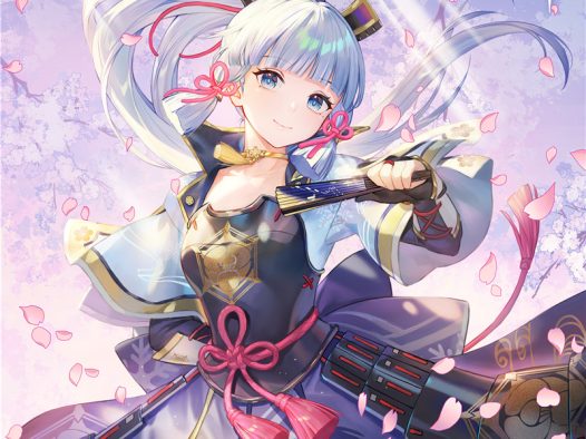 原神神里绫华同人壁纸原画游戏插画动漫超清(第一期)